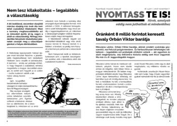 NYOMTASSTEIS – Óránként nyolcmillió