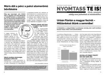 NYOMTASSTEIS – Kétféle mozit nézünk