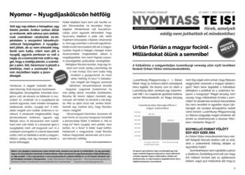 NYOMTASSTEIS – Foci kontra nyugdíjasok