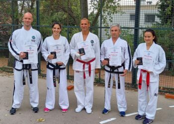 TAEKWON-DO – Mestereket avattak Veszprémben
