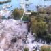 BALATONFÜRED – Nádkivágás a néhai Hotel Uni telke mellett