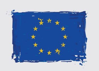 Európa flashmob a Színházkertben
