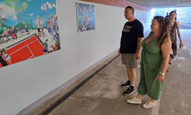 átjárógaléria, ÁTJÁRÓGALÉRIA – Föld alatt, a műalkotások között