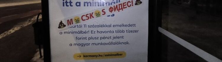PLAKÁTMEGSEMMISÍTÉS –  A nyugodt közéletért