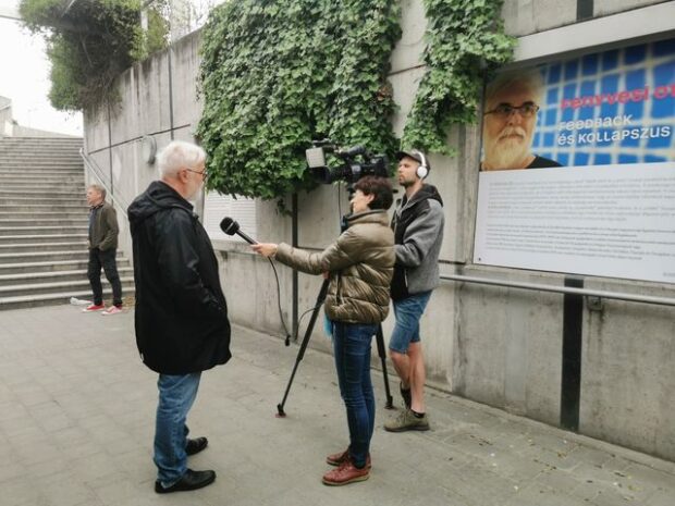 Fenyvesi Ottó, FENYVESI OTTÓ KIÁLLÍTÁSA – Kollapszus, avagy a Gutenberg-galaxis vége