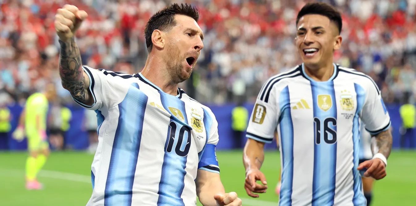 Messi, FUTBALL-VILÁGBAJNOKSÁG – Messi az élre állt