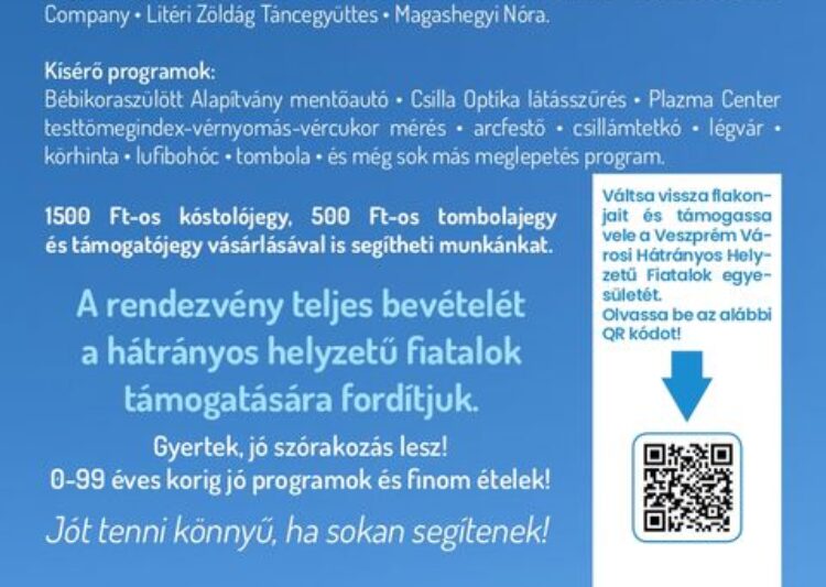 ÚJ IDŐPONTBAN – Családi nap és főzőverseny