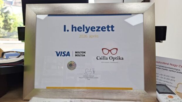 Csilla Optika, CSILLA OPTIKA – A kemény munkánk elismerése