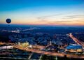 Hől&eacute;gballonoz&aacute;s Szeged felett &ndash; l&aacute;that&aacute;r a magasb&oacute;l
